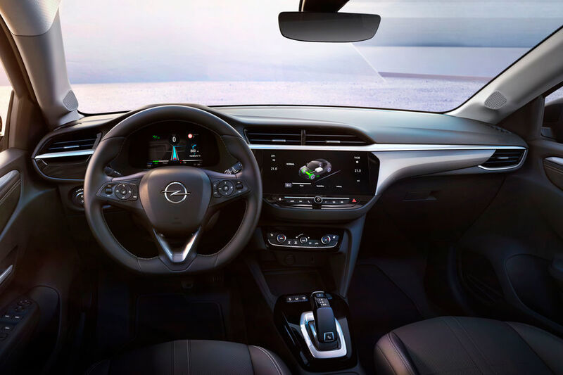 Den Corsa kann man künftig auch mit digitalem Cockpit bekommen. (Opel)