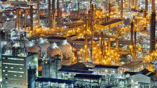 Panoramic view of LG Chem’s petrochemical complex in Yeosu, South Korea. (Neste)