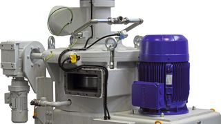 Bei der Sichtermühle ACM EC-CL von Hosokawa Alpine lassen sich die Innenteile ohne Werkzeug herausnehmen. So reduziert sich der Reinigungsaufwand auf ein Minimum. (Bild: Hosokawa Alpine)