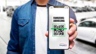 Bei Autobid.de ist der Abholschein mit integriertem QR-Code jetzt digital immer griffbereit.  (Bild: Autobid.de)