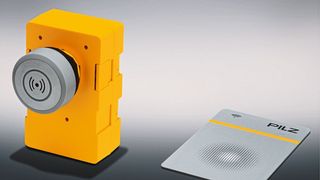 Das Zugangsberechtigungssystem PITreader card unit von Pilz bietet mit den RFID-fähigen Karten PITreader card und Sticker PITreader sticker neue Formate für die Umsetzung eines effizienten und securen Zugangsberechtigungssystems.  (Bild: Pilz GmbH & Co. KG)