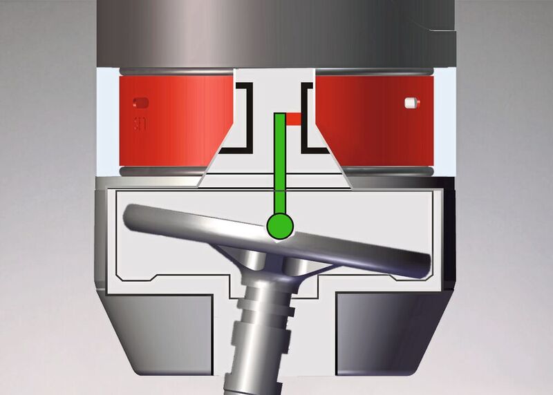 Im TC50 von Blum besteht das Messwerk aus einer ausgeklügelten Kombination aus Messteller und Ringnut, wodurch hochpräzise Messungen in allen Antastrichtungen garantiert sind. (Bild: Blum-Novotest)