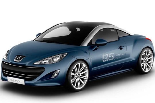 In den RCZ haben die Franzosen auch schon mal versuchsweise einen Dieselhybrid reingepackt. (Archiv: Vogel Business Media)