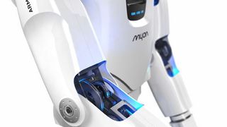 Die Außenhülle des Roboters Myon besteht aus zweischaligen, tiefgezogenen Polycarbonat-Verbundplatten. Bild: Bayer Materialscience (Archiv: Vogel Business Media)