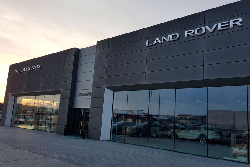 Am Standort Bruchköbel ist das Autohaus Milinski seit dem Jahr 2000 vertreten. (Jaguar Land Rover)