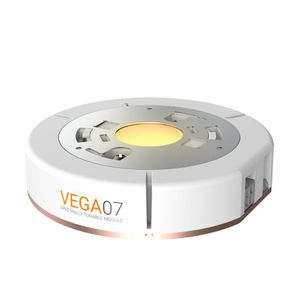 Mit der Spektralkontroll-Technik, die in 21 Ländern patentiert ist, lässt sich nicht nur natürliches Licht erzeugen, sondern man kann es im Laufe des Tages verändern. (Bild:  Ledmotive)