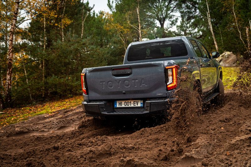 The electric Hilux is the variant for users who want to travel locally emission-free. (Image:Toyota)