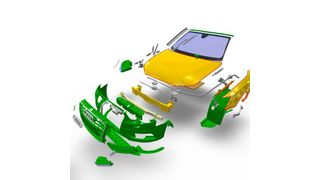 Die 3-dimensionale Darstellung vereinfacht die Teileidentifikation. (Audatex)