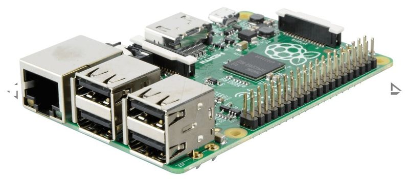 Raspberry Pi B+: Übersicht. (Bild: Conrad)