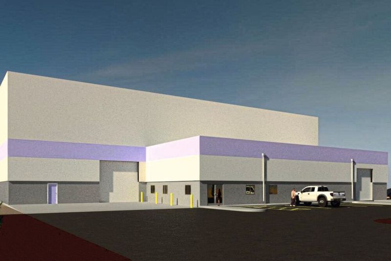 Darstellung des geplanten Service-Centers in Reno/USA