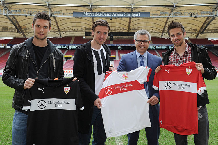 Mercedes-Benz engagiert sich als Sponsor VfB Stuttgart. (Mercedes-Benz)