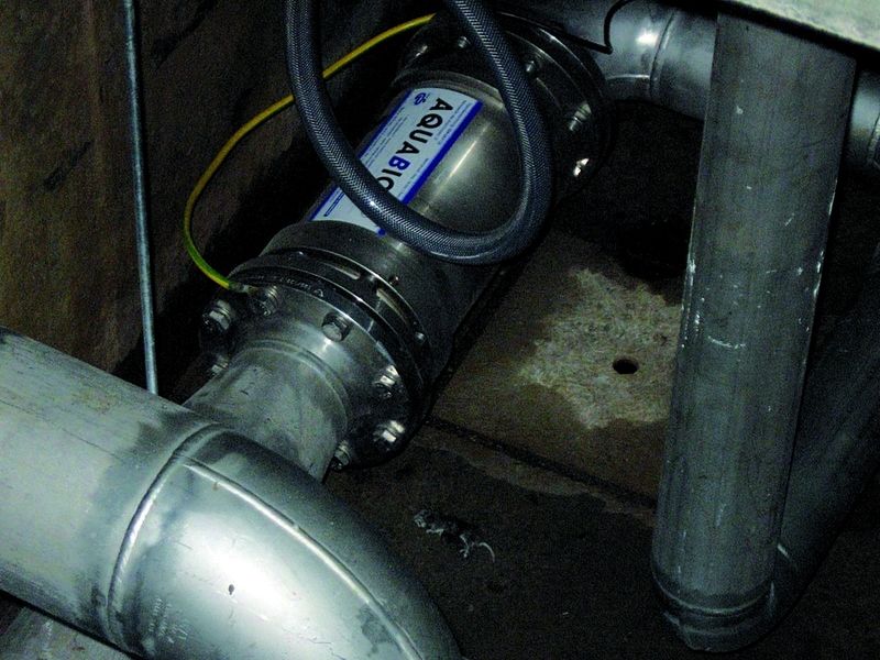 Bild 2: Der Aquabion in der Brunnenstation – Brunnenwasser/Uferfiltratwasser für Prozesswasser und Sprinkleranlage. (Archiv: Vogel Business Media)