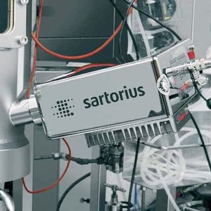 NIR spectrometer at the reactor