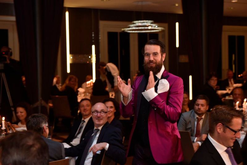 Christian Lindemann, Meistertaschendieb und Cirque du Soleil Showstar begeisterte mit seinem Elan (VIT)