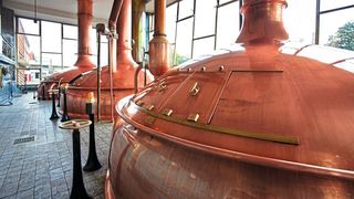 Abb.1: Die Kupferkessel der Koblenzer Brauerei (Asecos)