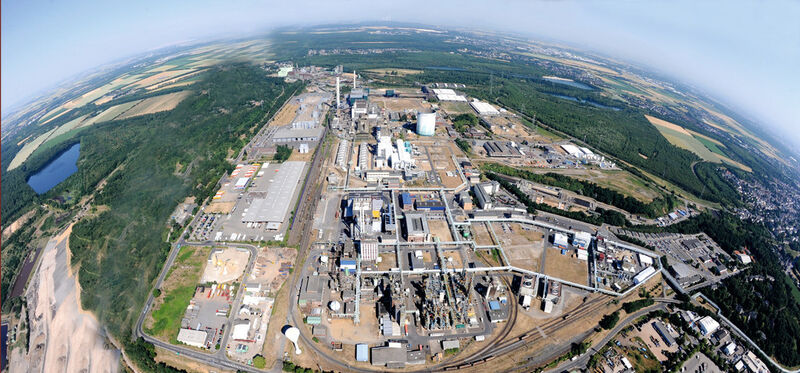 Lage im industriefreundlichen Umfeld: Chemiepark Hürth-Knapsack in „grüner Umgebung“ (Bild: Infraserv Knapsack)