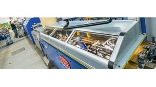 Um den Marktanforderungen auch künftig gerecht zu werden, hat das Schoeller Werk seine Produktionskapazitäten bei nachgezogenen Präzisionsrohren um vier neue Conti-Ziehlinien erweitert. (Schoeller Werk)