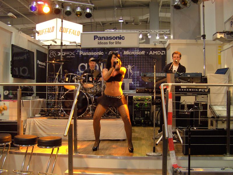 Die Sängerin sorgte für tolle Api-Party-Stimmung. (Archiv: Vogel Business Media)