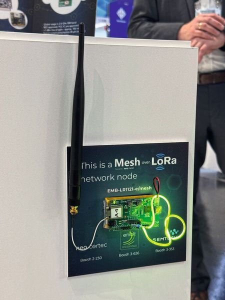 From hardware manufacturer to software provider: Neocortec is increasingly licensing its NeoMesh protocol stack directly to OEMs and third-party manufacturers instead of relying exclusively on selling its own radio modules. (Image:mc/VCG)