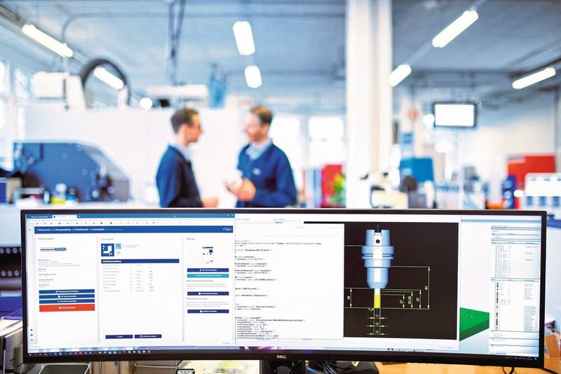 Übertragen von Geometrie und Schnittdaten vom Fraisa «Tool-Expert» in das CAM-System «Hypermill».  (Fraisa)