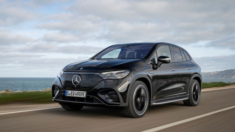 Mercedes macht den EQE zum SUV.(Bild:  Mercedes-Benz)