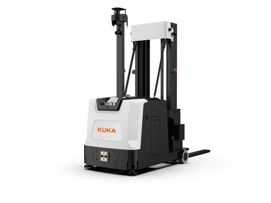 Der mobile Gabelstapler KMF 1500P-CB wird auf der Logimat 2026 erstmals zu sehen sein.(Bild:  Kuka)
