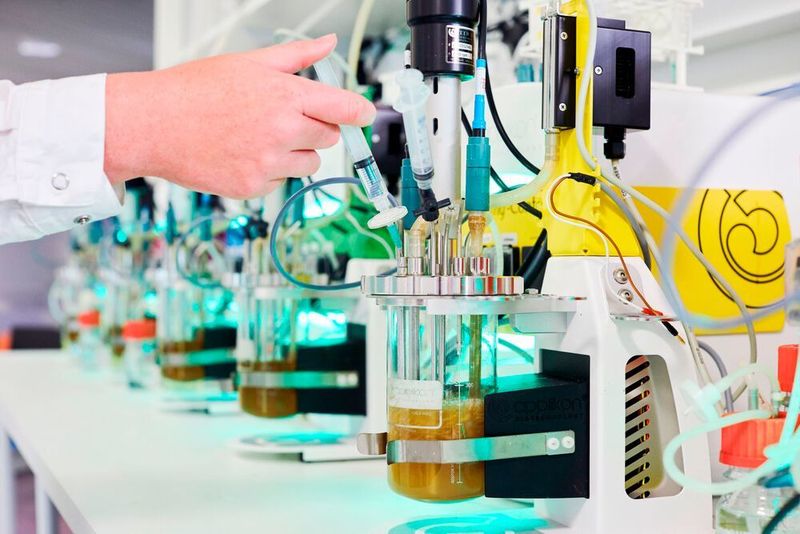 Die Herstellung von fermentativem Biotin im Labor. (Biosyntia)