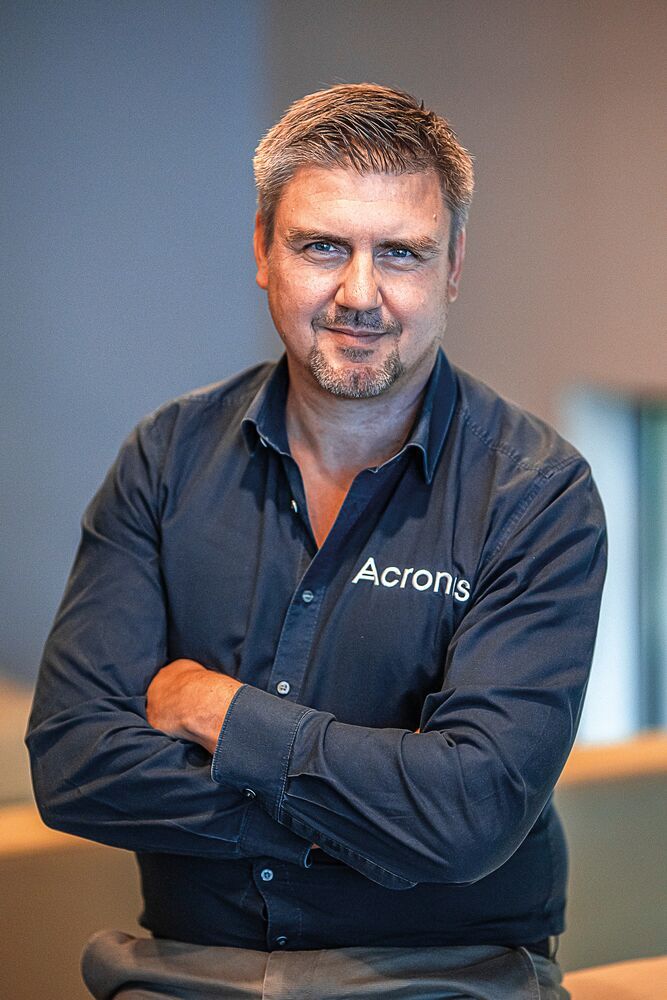 Markus Fritz, General Manager Acronis(Bild:  @Alessandro Castiglioni)