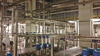 In der Milchpulverfabrik von Vreugdenhil Dairy Foods können 8 t Milchpulver pro Stunde produziert und 1.600.000 l Rohmilch pro Tag verarbeitet werden. (Rockwell)
