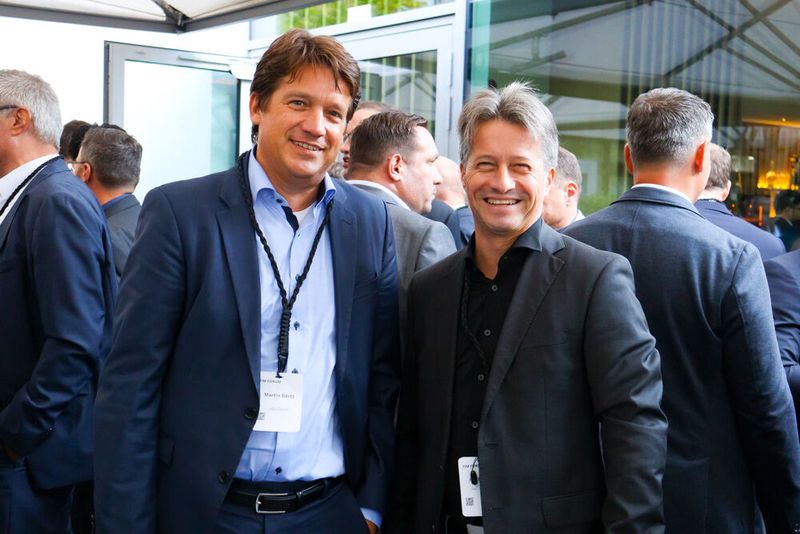 Martin Görtz (l., Ultra) und Ilja Brezovac (SVA)  (Bild: TIM)