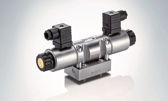  Das Wegesitzventil Typ ROLV bietet aufgrund seines Aufbaus und der technischen Daten für Maximaldruck (400 bar) und Volumenstrom (25 l/min) einen breiten Einsatzbereich.(Bild:  HAWE Hydraulik SE)