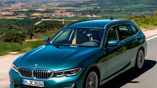 Die Kombi-Variante des BMW 3er, der Touring, startet Ende September. (BMW)