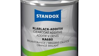 Das Klarlackadditiv Standox-Brillant-Orange wurde speziell für orange Farbtöne entwickelt. (Standox)