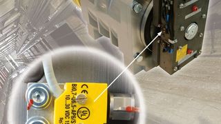 Die berührungslose Lüftüberwachung für Sicherheitsbremsen ist aufgrund fehlender  mechanischer Teile verschleißfrei und absolut zuverlässig.  (Bild: Mayr)
