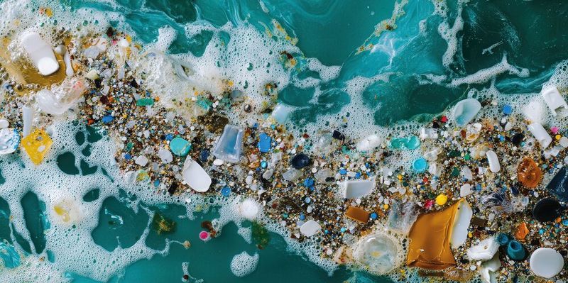 Fig. 1: Ogni anno, solo da un impianto di depurazione comunale di medie dimensioni finiscono nelle nostre acque oltre 150 miliardi di particelle di microplastica [1]. (Immagine simbolica)(Immagine: © Thirawat - stock.adobe.com)