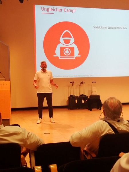 Marco Di Filippo war ebenfalls mit von der Partie. (Bild: IT-BUSINESS)