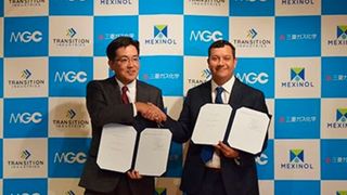 Mitsubishi Gas Chemical Company recently entered into a sales and purchase agreement with Transition Industries for the offtake of ultra-low carbon methanol.  (Source: Mitsubishi Gas Chemical Company )