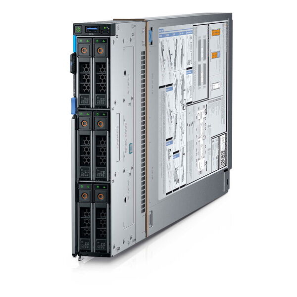 Der Poweredge MX 740c ist der Dual-CPU-Server für den Poweredge MX. (Dell)