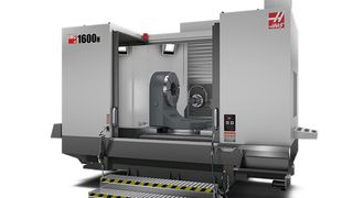 Le centre d'usinage horizontal UMC-1600-H est taillé pour l'industrie lourde grâce à son importante capacité de charge et ses courses généreuses.   (Source : Haas Automation)