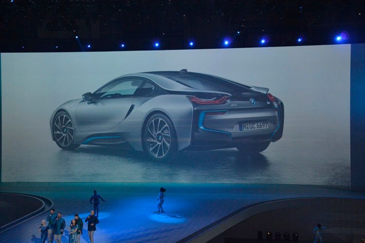 …oder BMW i8… (Foto: Michel)