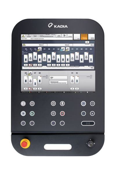 Bild 1: Das Bedienpanel der Honmaschinensteuerung HMC100 bietet einen öl- und kratzresistenten 19