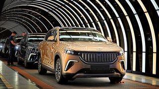 Die türkische Automarke Togg: Schon in zwei Jahren sollen 100.000 Fahrzeuge entstehen. (Bild: Andreas Conrad, FrontRowSociety.net, © Krit - stock.adobe.com)