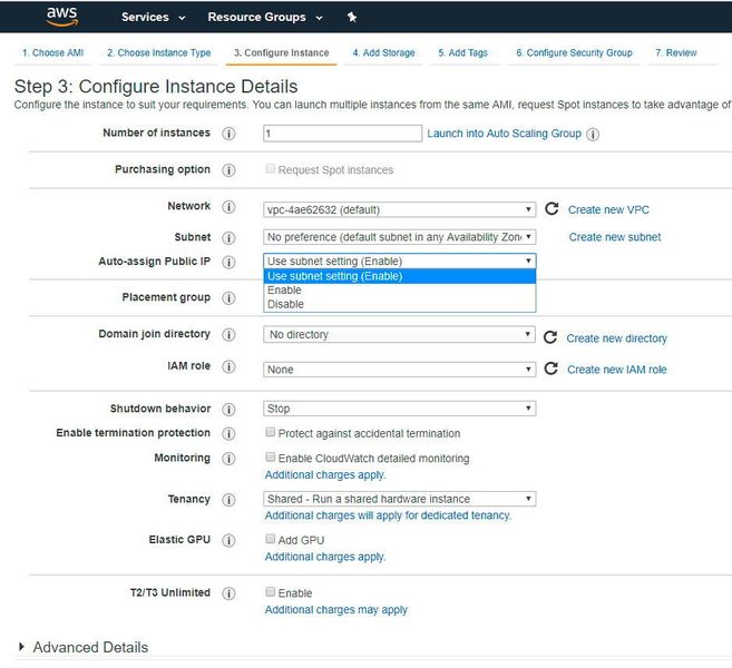 Konfigurieren einer Windows-Instance in AWS. (Amazon Web Services)