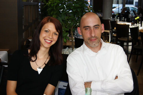 Nadia Richter (IT-BUSINESS Akademie) und David Ohlig (Syncsort) (Archiv: Vogel Business Media)