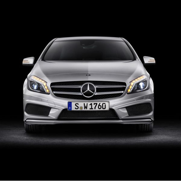 Das neue Gesicht in der Premium-Kompaktklasse: Mercedes möchte mit ihm einen attraktiven Einstieg zur Marke bieten und wenn möglich auch Audi A3- und 1er BMW-Kunden für einen Wechsel begeistern. (Daimler)