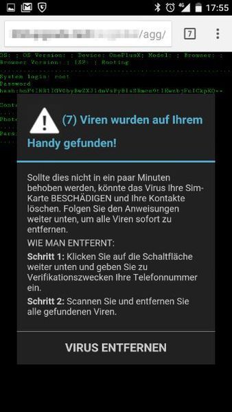 Betrüger versuchen Anwender auf manipulierte Webseiten zu locken oder sie zum Download gefälschter Apps zu verleiten, wo dann persönliche Daten eingegeben werden sollen. (G Data)