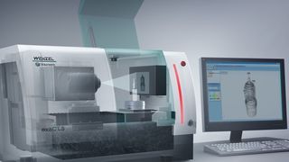 Computertomographie auf dem Schreibtisch mit dem exaCT S von Wenzel. Mit dem Gerät lassen sich Einblicke in komplexe Bauteile und Geräte ermöglichen. (Wenzel)