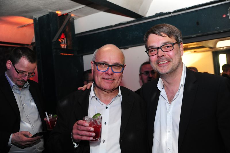 (v.l.) Horst Elsche und Ingo Lindt, Tiptel (Bild: Herweck)