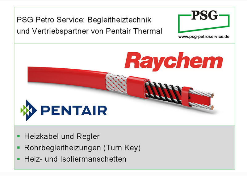 PSG Petro Service: Begleitheiztechnik und Vertriebspartner von Pentair Thermal (Bild: PSG Petro Service)
