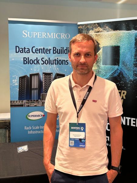 Christoph Gerlach (Supermicro) (Bild: Boston)